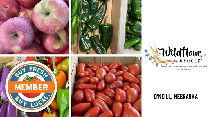 Wildflour Grocer Spotlight image showing a variety of fresh produce