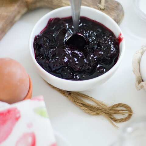 Small Batch Lavender Blueberry Jam